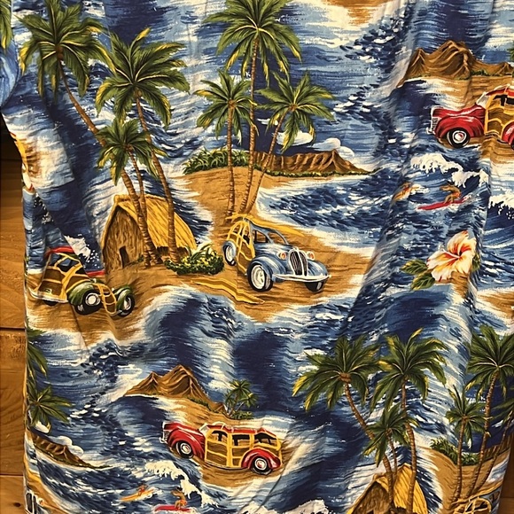 Winnie Fashion Tropical Hawaiian Shirt‎ Vintage Short Sleeve Button Up Luau XL - Picture 8 of 8